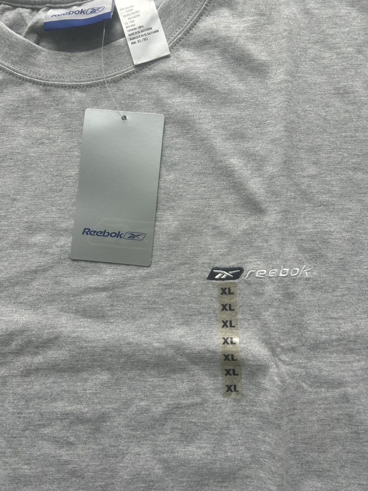 Reebok × Vintage BNWT Vintage Y2K Reebok Logo Tee Size US XL / EU 56 / 4 - 3 Thumbnail