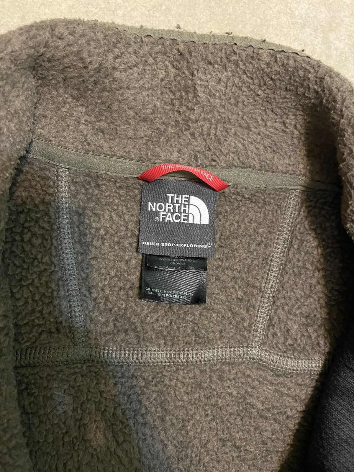 The North Face × Vintage VTG Y2K THE NORTH FACE FLEECE JACKET Size US L / EU 52-54 / 3 - 3 Thumbnail