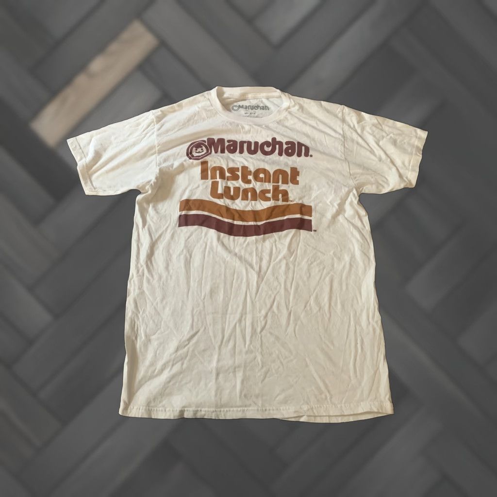 Vintage Maruchan Instant Lunch T-Shirt Mens M White Size US M / EU 48-50 / 2 - 1 Thumbnail