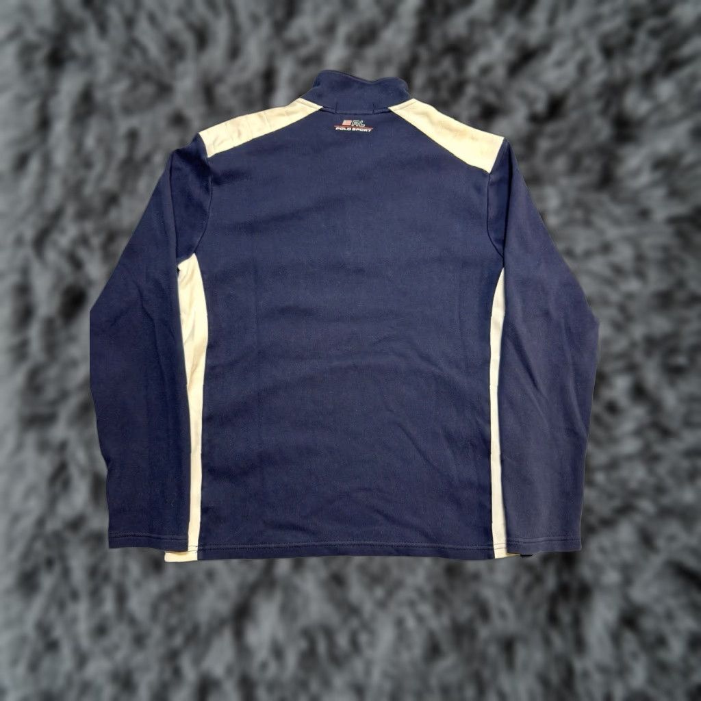 Vintage VINTAGE Polo Sport Sweatshirt Half-Zip Sweatshirt Sz L Blue Logo Embroidered Pullover Men Size US L / EU 52-54 / 3 - 1 Thumbnail