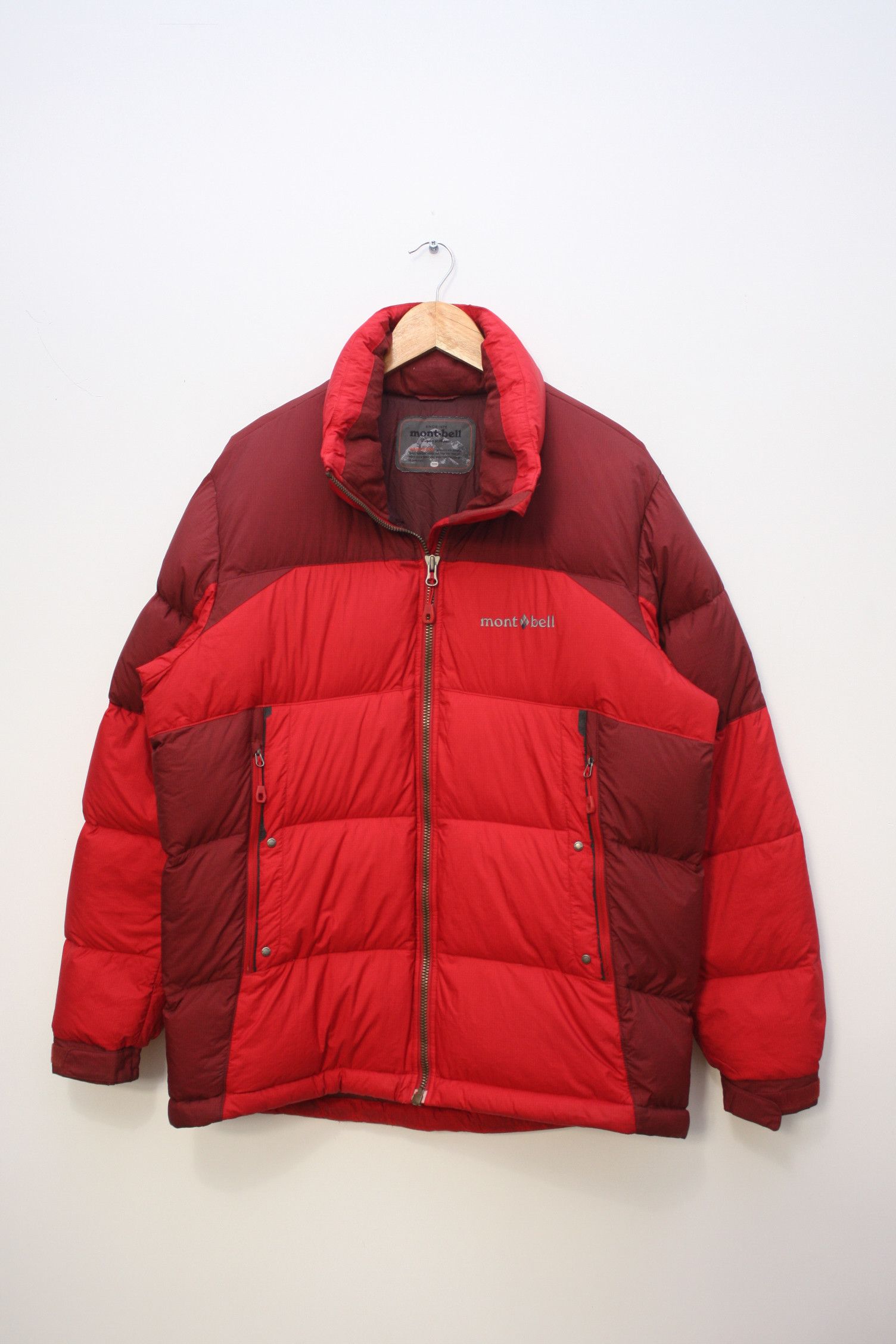 Montbell Montbell Red Puffer Down Jacket Large Size US L / EU 52-54 / 3 - 2 Thumbnail