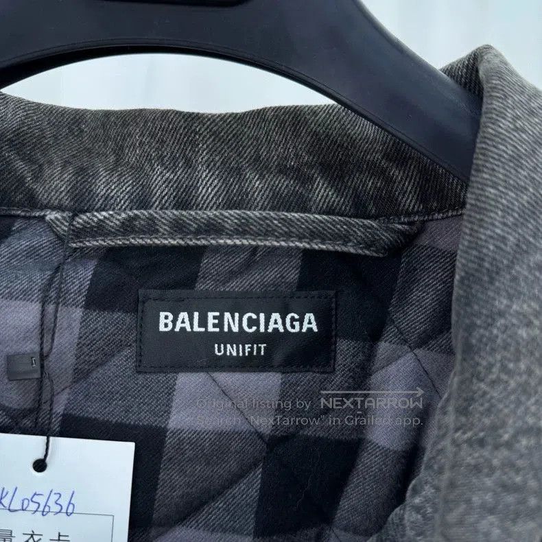 Balenciaga Balenciaga Washed Denim Jacket. Size US M / EU 48-50 / 2 - 6 Thumbnail