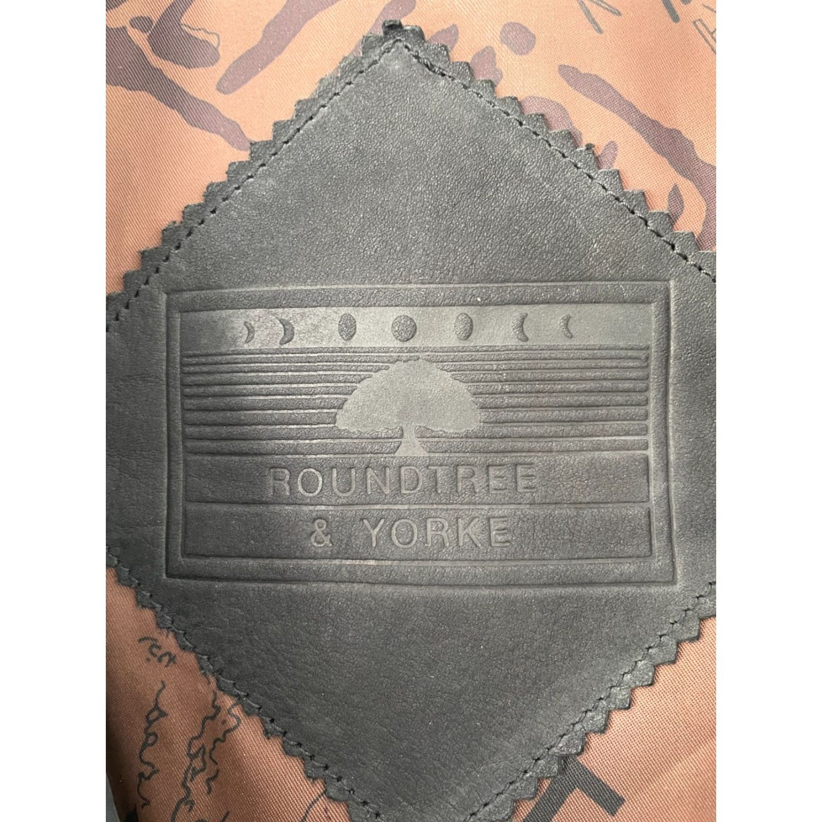 Roundtree & Yorke VINTAGE Roundtree & Yorke Leather Bomber Coat Mens XL Size US XL / EU 56 / 4 - 2 Thumbnail