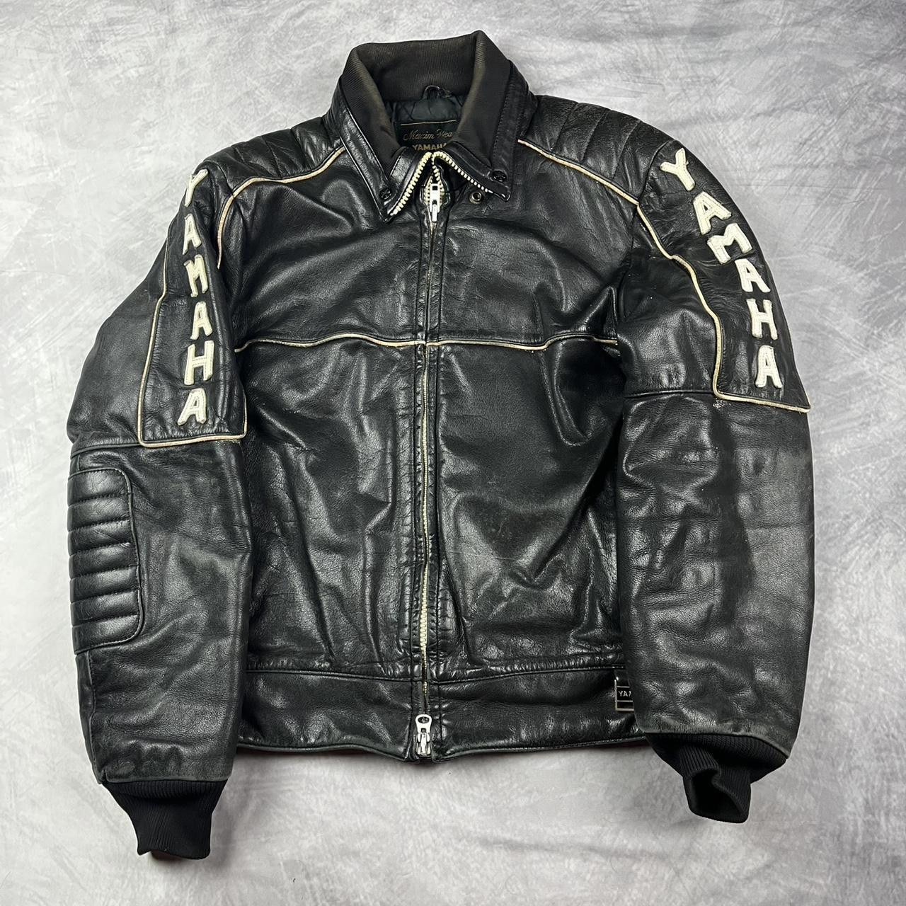Yamaha Yamaha biker leather jacket Size US L / EU 52-54 / 3 - 1 Thumbnail