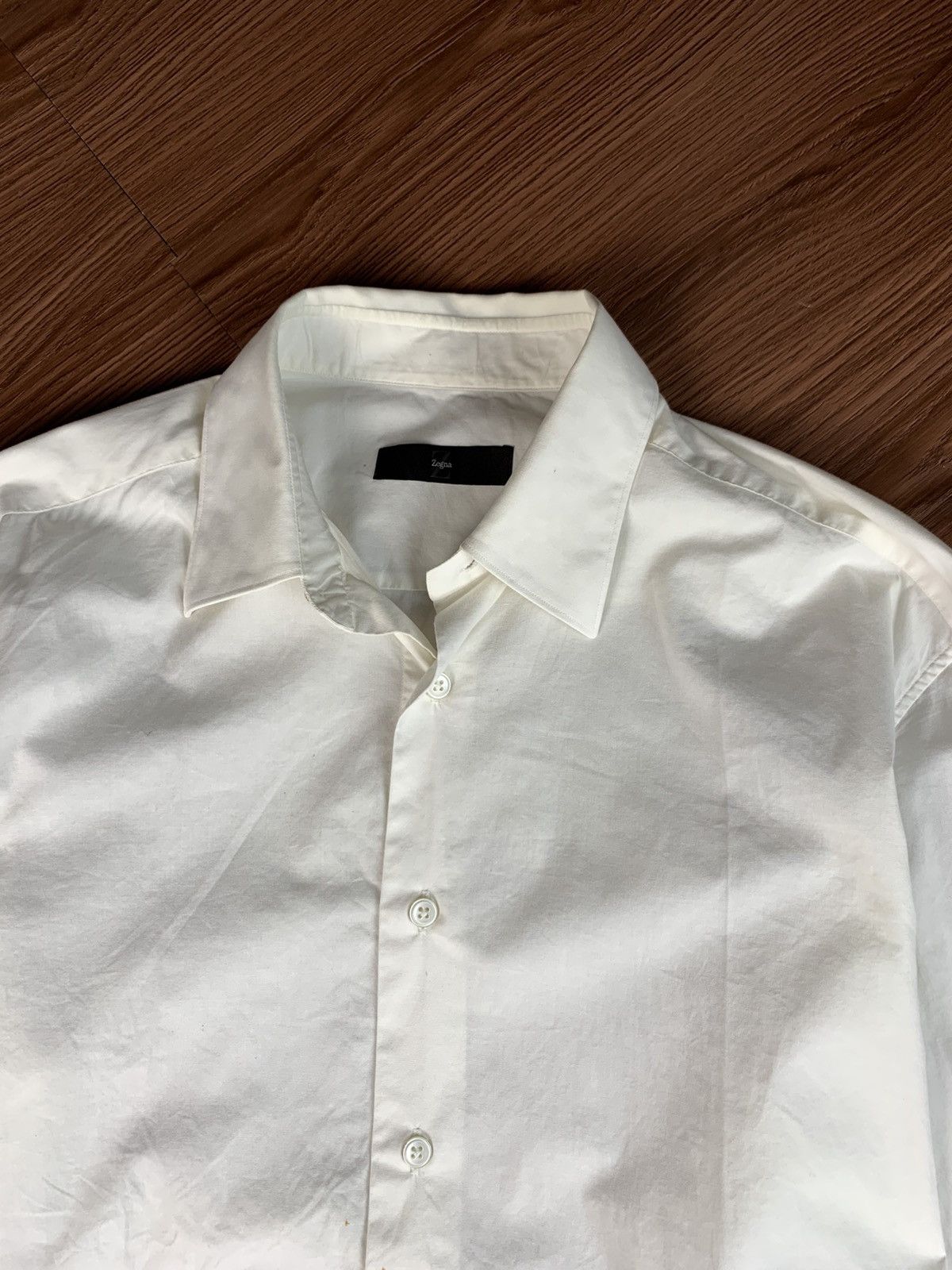 Z Zegna Zegna Shirt Original Size US L / EU 52-54 / 3 - 2 Thumbnail