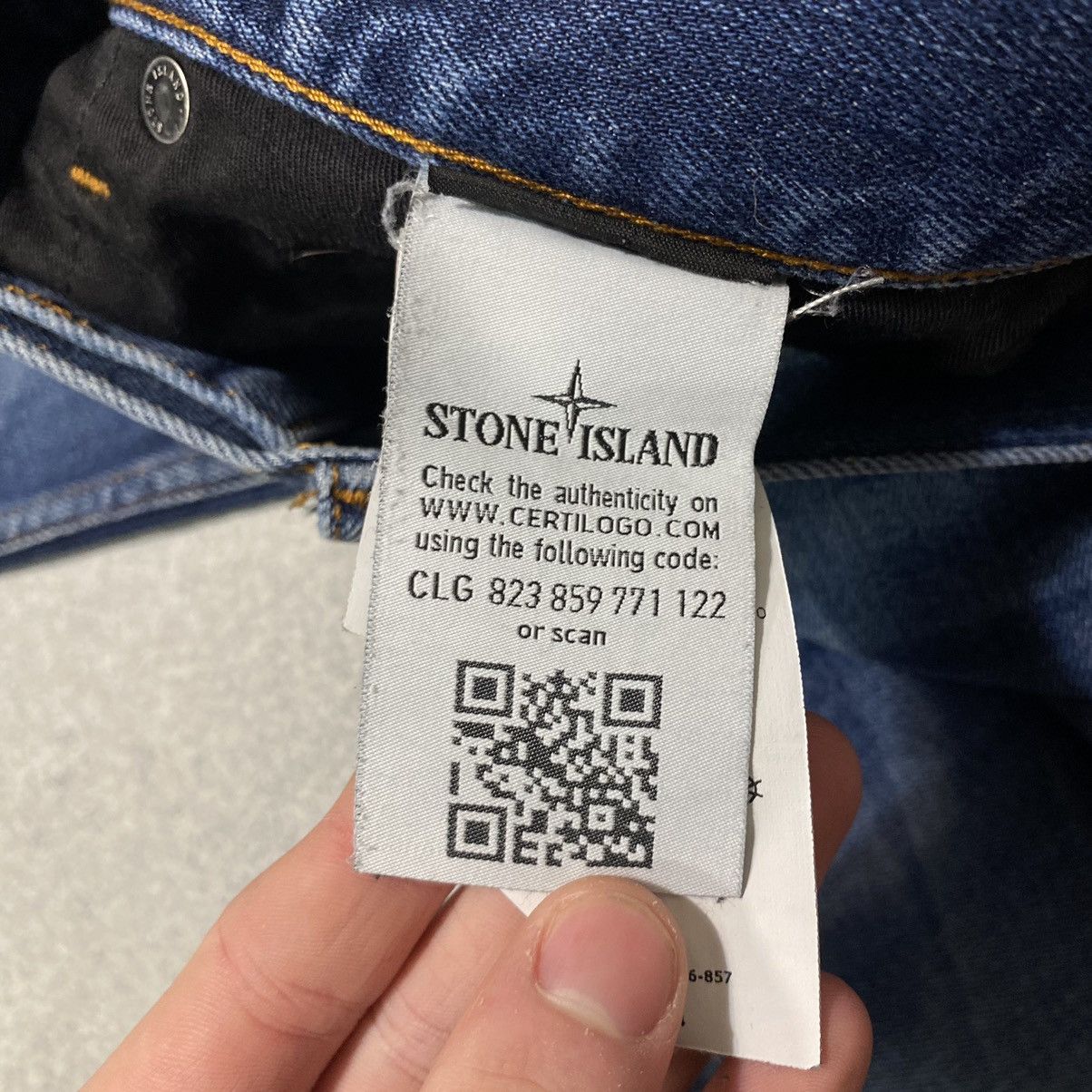 Stone Island Vintage Stone Island Jeans Patch Size US 30 / EU 46 - 13 Thumbnail