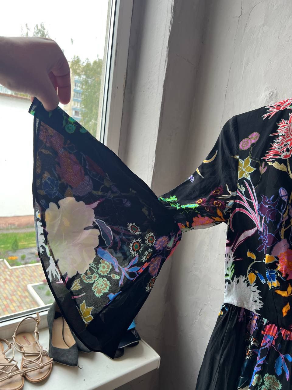 Grailed RRP $1199 BORGO DE NOR ASTREA FLORAL ART MAXI DRESS SIZE 8 Size M / US 6-8 / IT 42-44 - 9 Thumbnail