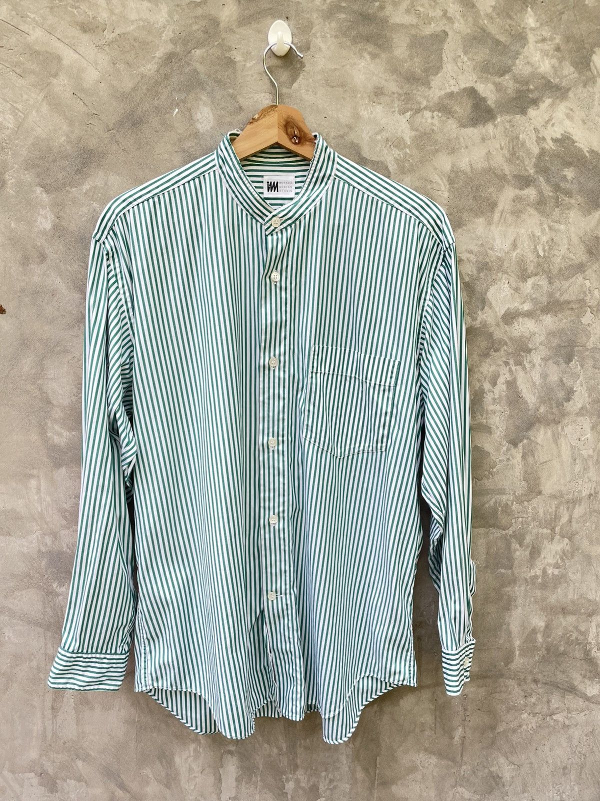 Issey Miyake Striped Design Shirt