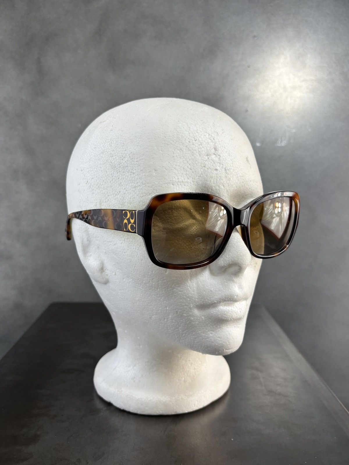 Coach Polarized Coach Sunglasses Monogram 5052/T5 Emma Tortoise Size ONE SIZE - 4 Thumbnail