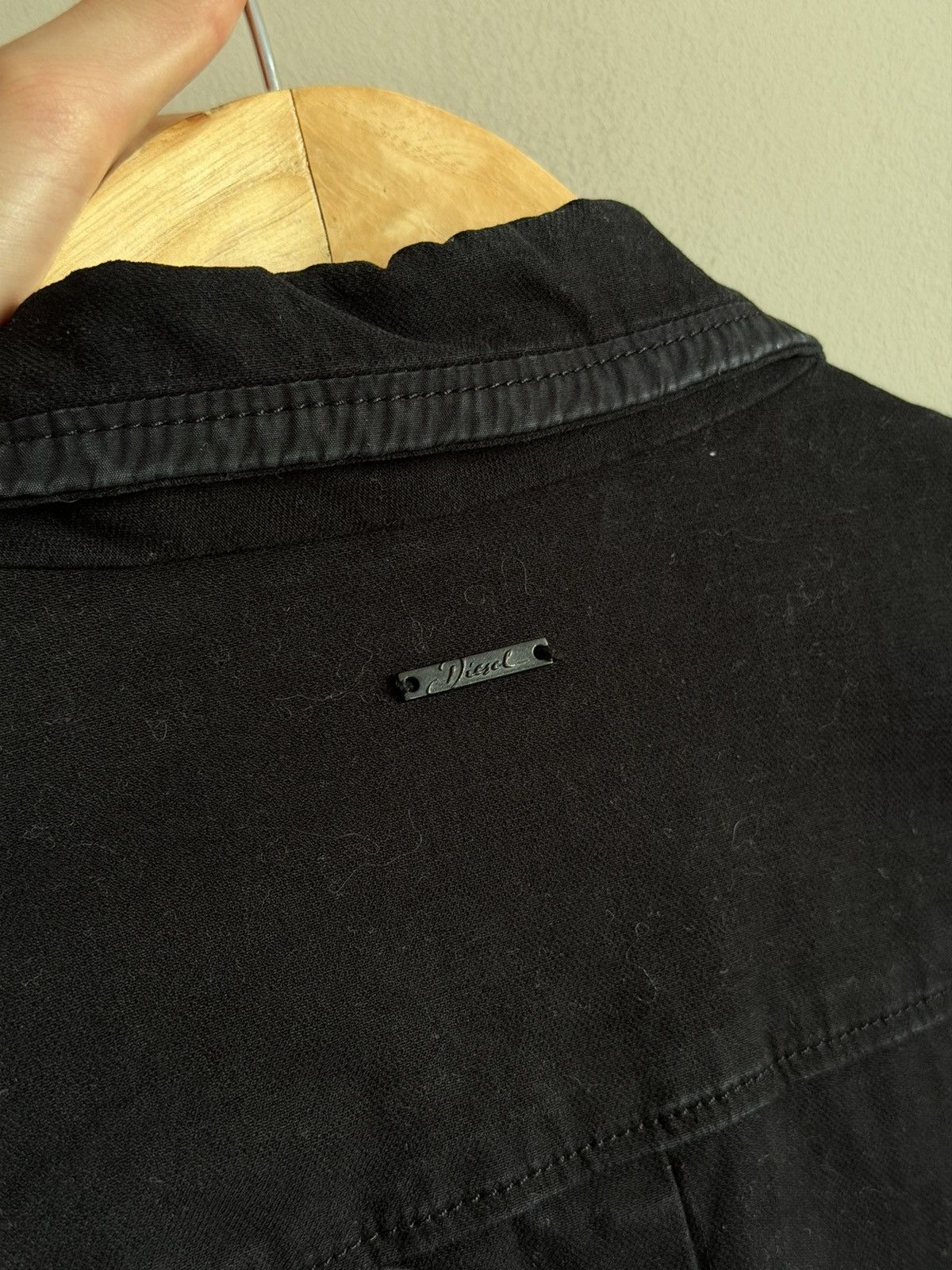 Diesel Diesel Black Fitted Blazer Zip Detail Size M / US 6-8 / IT 42-44 - 8 Thumbnail
