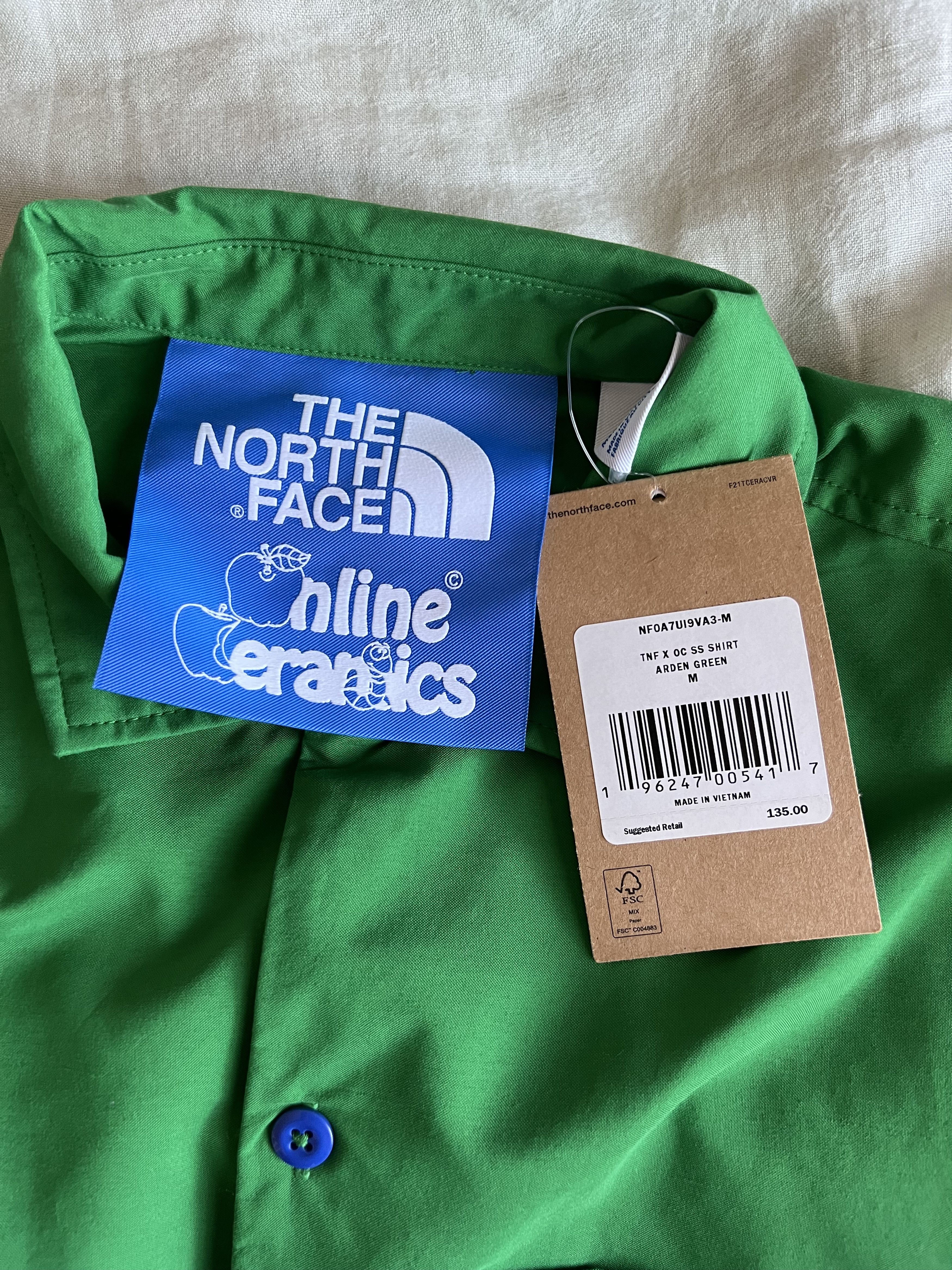 Online Ceramics × The North Face Online Ceramics The North Face Button Front Collared Shirt Size US M / EU 48-50 / 2 - 6 Thumbnail