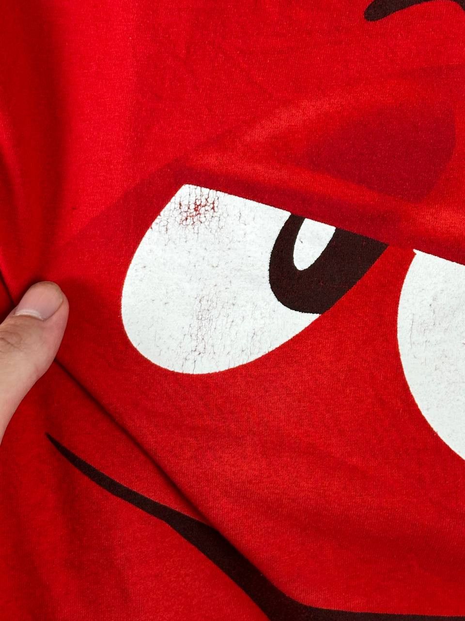 Vintage Vintage M&Ms Big Logo Red Candy Shirt Size US XL / EU 56 / 4 - 7 Thumbnail