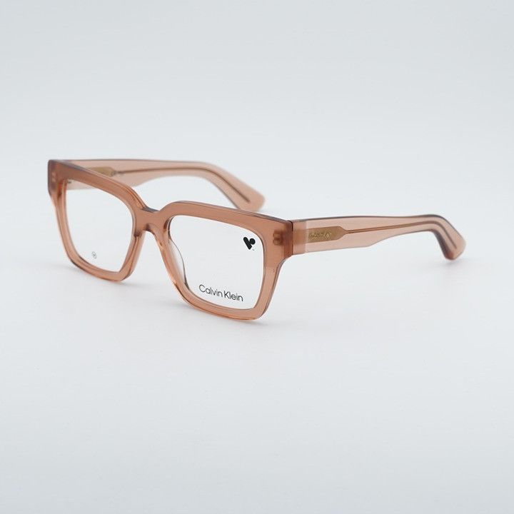 Calvin Klein Calvin Klein CK24526 278 Eyeglasses Light Brown 52mm Square Size ONE SIZE - 1 Thumbnail