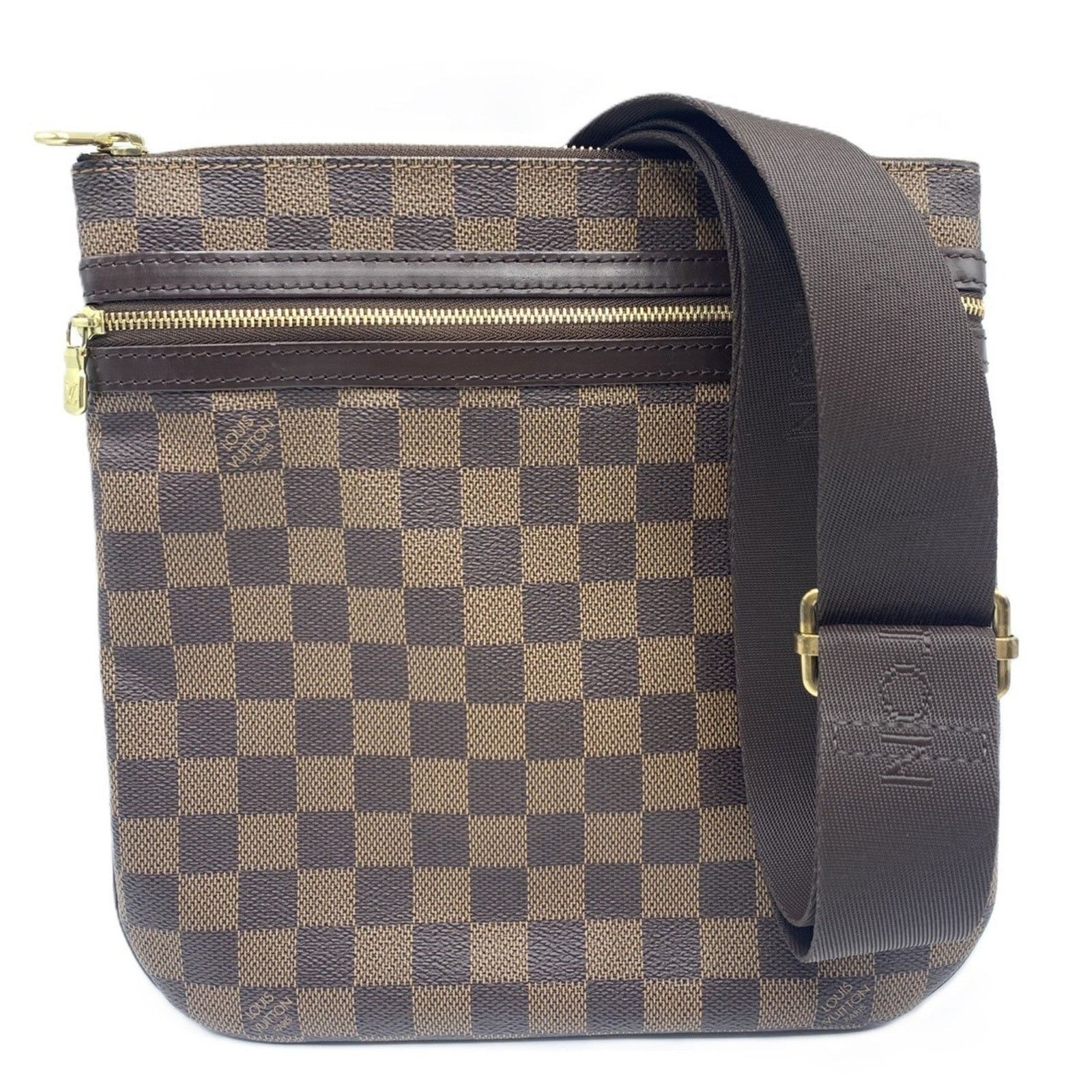 Louis Vuitton Monogram Canvas Brown Shoulder Bags
