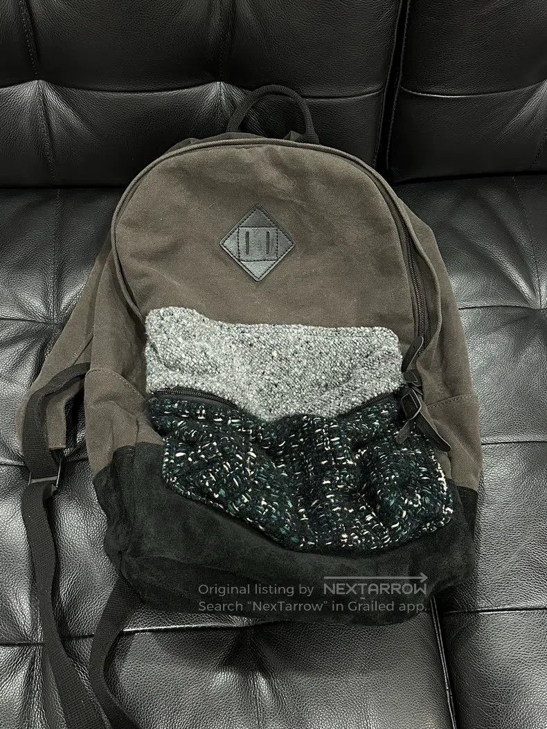Yohji Yamamoto Yohji Yamamoto Patchwork Backpack Size ONE SIZE - 1 Thumbnail