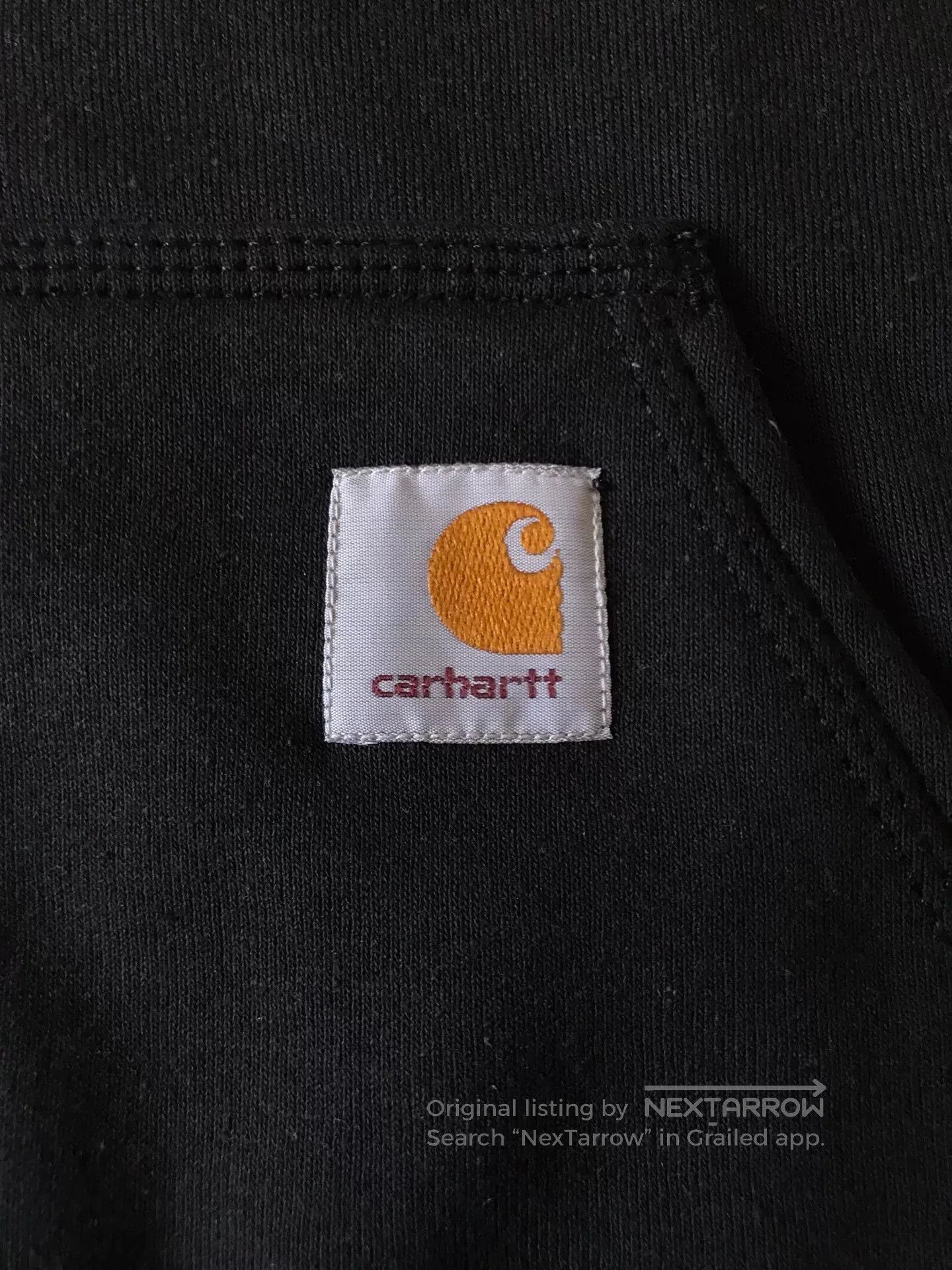 Carhartt Carhartt K122 Black Hooded Zip Sweatshirt. Size US S / EU 44-46 / 1 - 4 Thumbnail