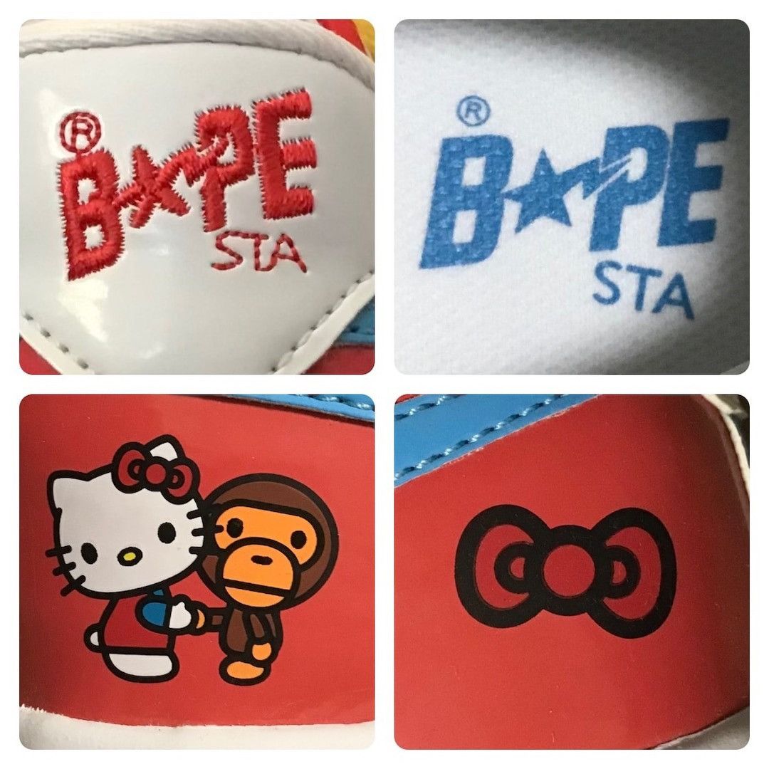 Bape × Nigo 2010 SANRIO HELLO KITTY MILO BAPE STA sneakers APE NIGO Size US 6 / EU 39 - 8 Thumbnail