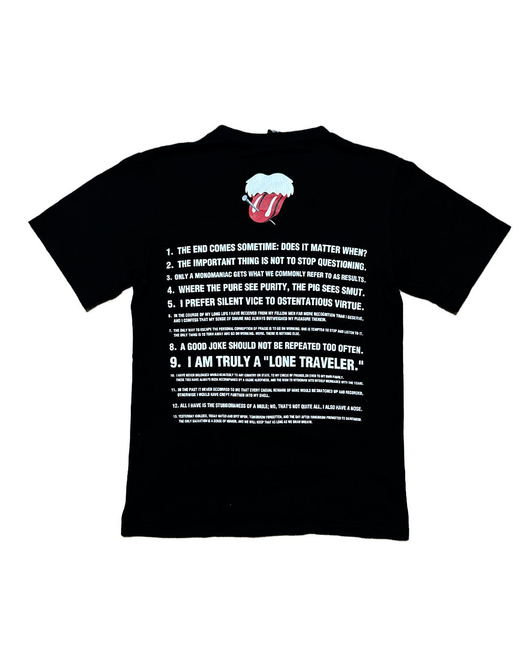 Number (N)ine Number (N)ine ssaw03 The Rolling Stones T-Shirt Size US M / EU 48-50 / 2 - 2 Thumbnail