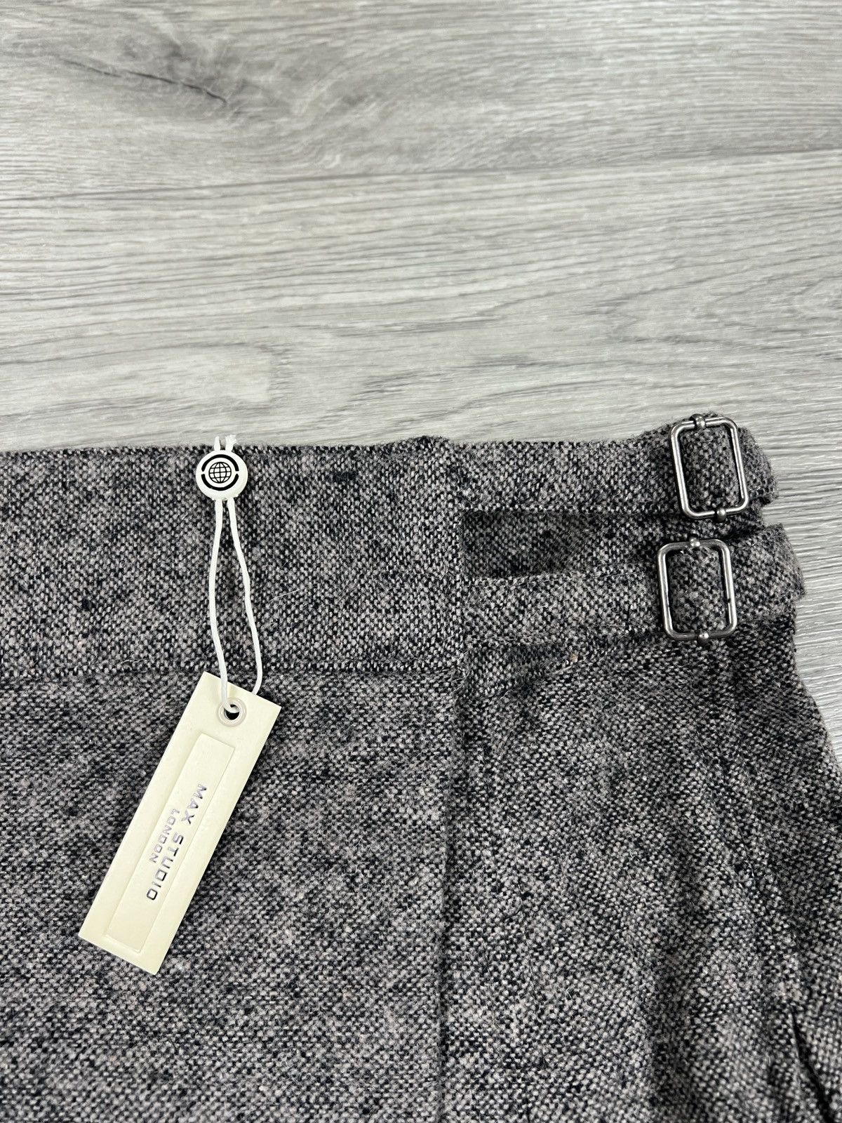 Other Max Studio Gray Skater Mini Skirt Size 25" / US 0 / IT 36 - 6 Thumbnail