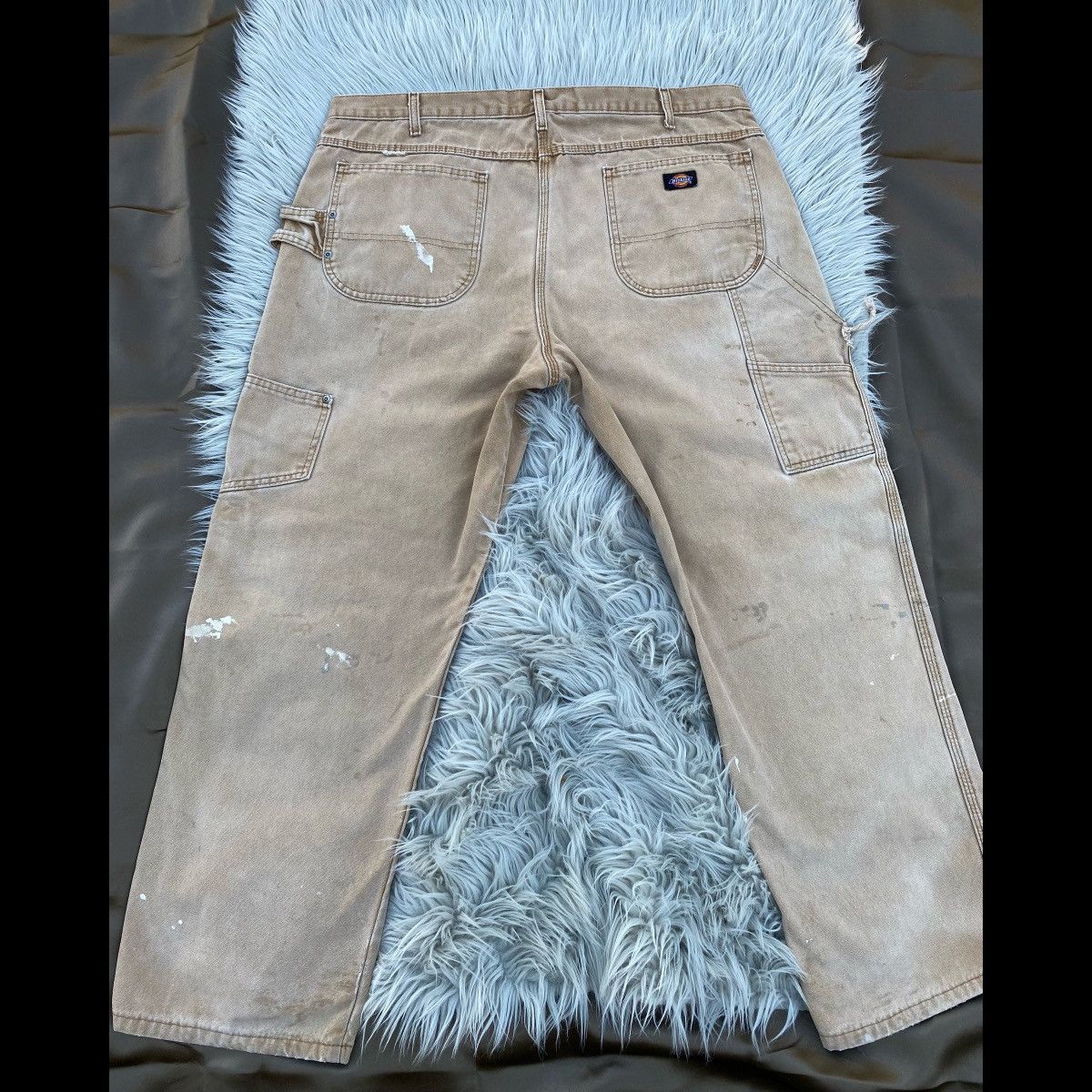 Dickies Dickies Canvas Carpenter Pants Thrashed 42x30 Size US 42 / EU 58 - 4 Thumbnail