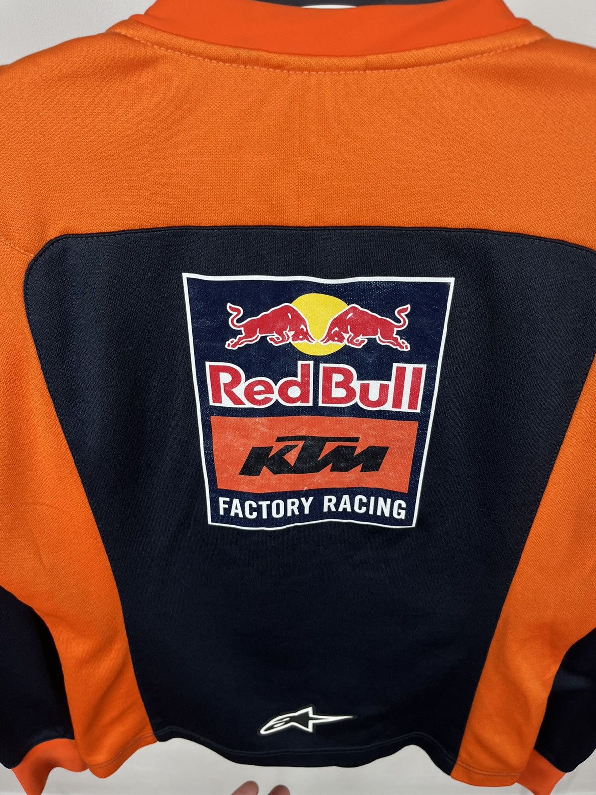 Alpinestars Alpinestars Red Bull KTM Racing Zip-Up Jacket Orange Navy Size US M / EU 48-50 / 2 - 13 Thumbnail