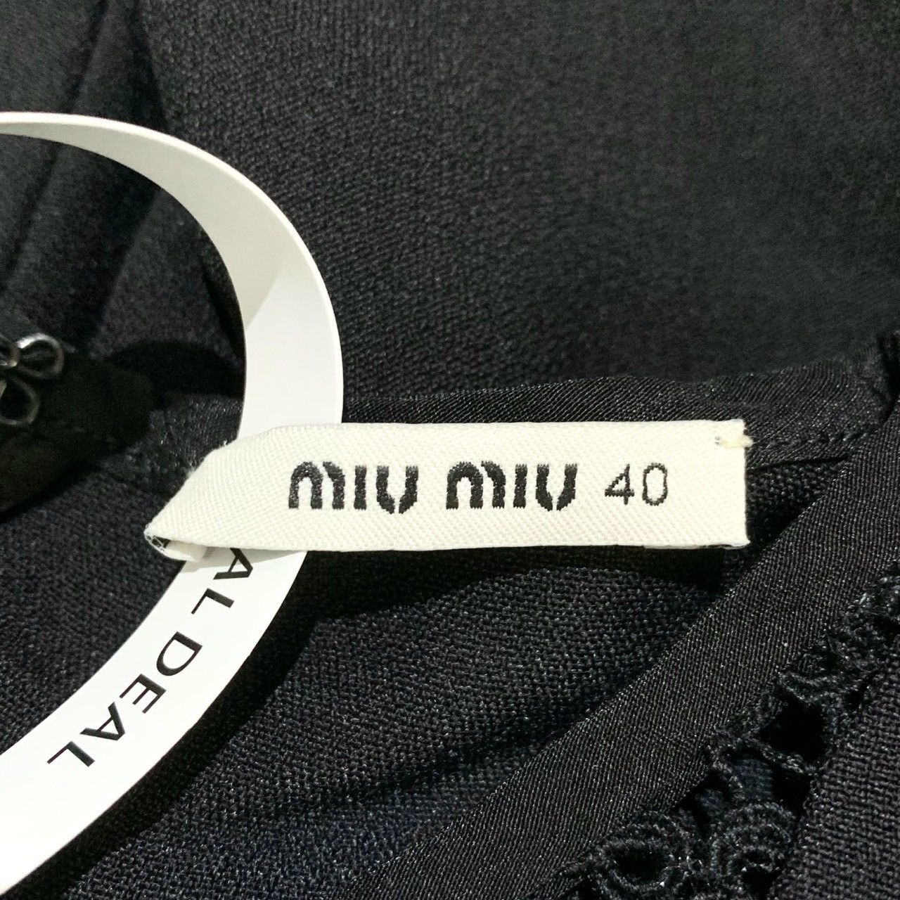 Miu Miu Miu Miu Lace Dress Short-Sleeve Dress (Size M) Size S / US 4 / IT 40 - 2 Thumbnail