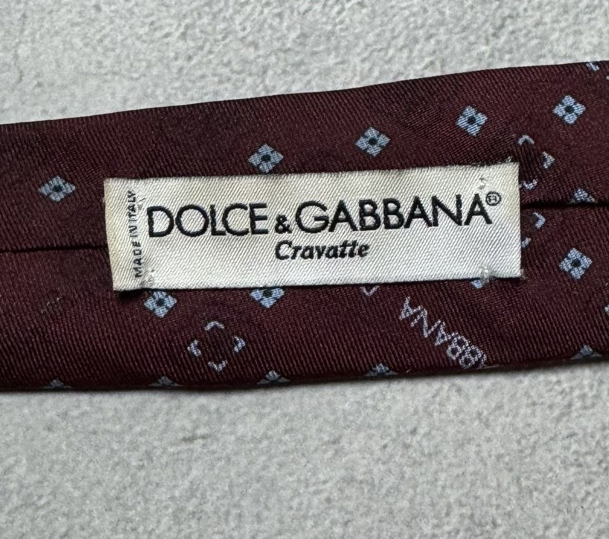 Dolce & Gabbana Dolce Gabbana 100% Silk Cravatte Tie Logo Size ONE SIZE - 6 Thumbnail