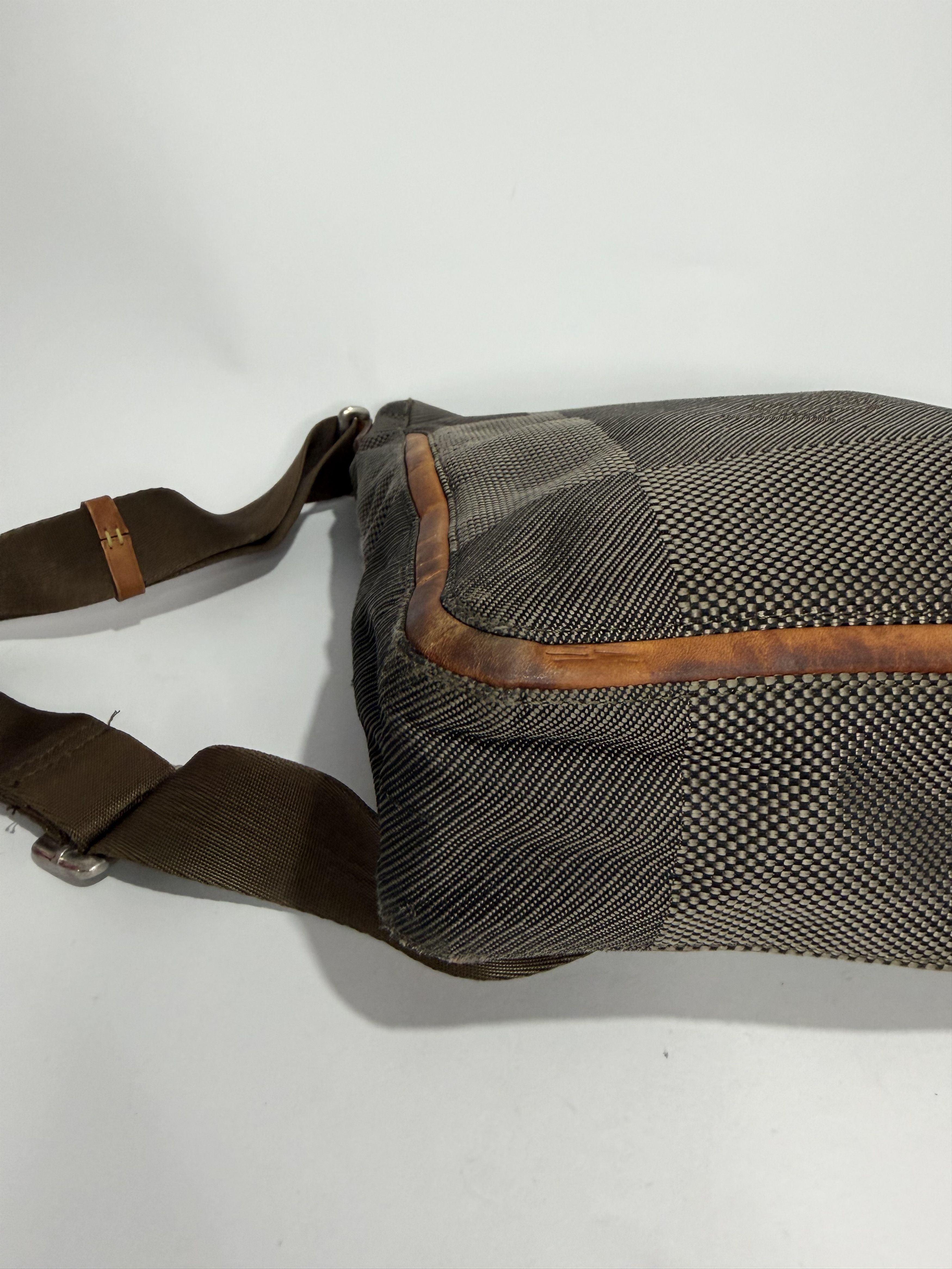 Louis Vuitton LOUIS VUITTON Terre Damier Geant Vertical Messenger Bag Size ONE SIZE - 6 Thumbnail