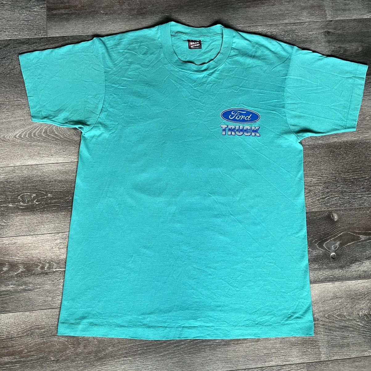 Vintage Vintage 90s Ford Pickup Truck Can’t Hide Pride Flag Logo Tee Size US L / EU 52-54 / 3 - 2 Thumbnail