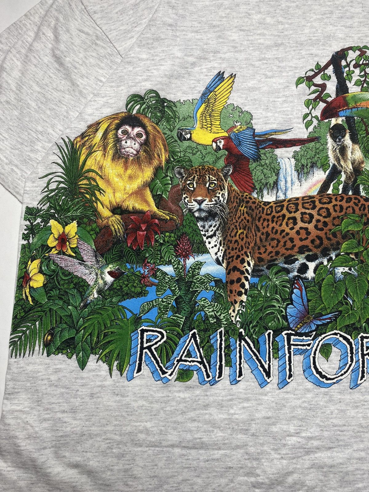 Habitat × Hysteric Glamour × Japanese Brand 1991 Habitat Oneita - Flora & Fauna T-Shirt Size US L / EU 52-54 / 3 - 7 Thumbnail
