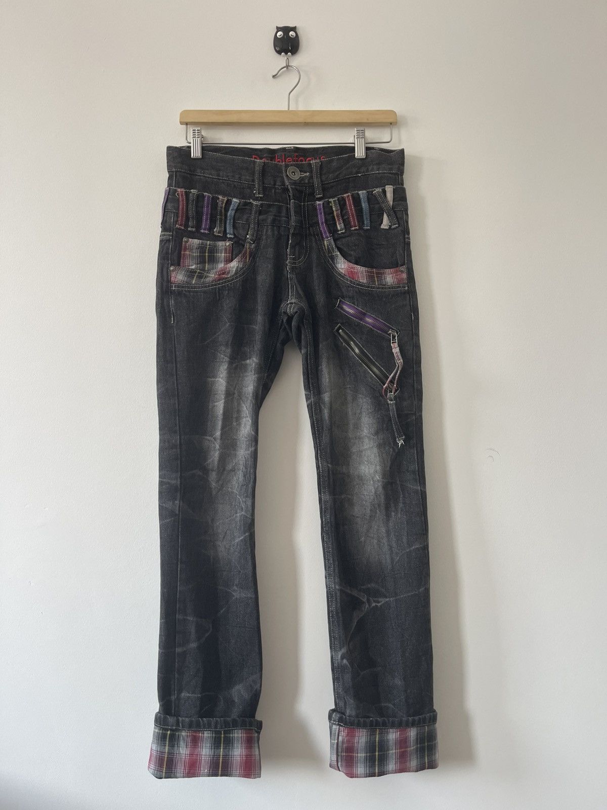 14th Addiction Rare Vintage DOUBLEFOCUS Double Waisted Hysteric Lgb Style Size US 30 / EU 46 - 8 Thumbnail