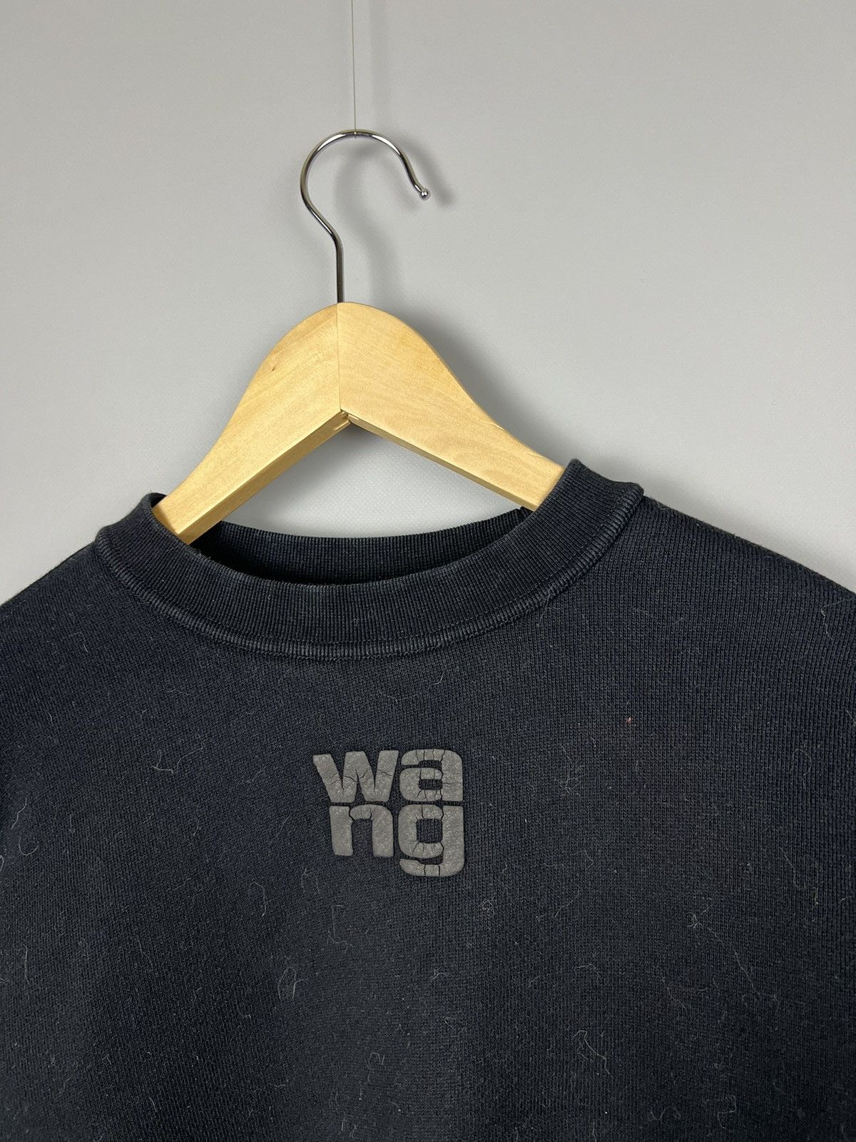 Alexander Wang Alexander Wang .t Overdyed Baggy Fit Crewneck Sweatshirt Size M / US 6-8 / IT 42-44 - 3 Thumbnail