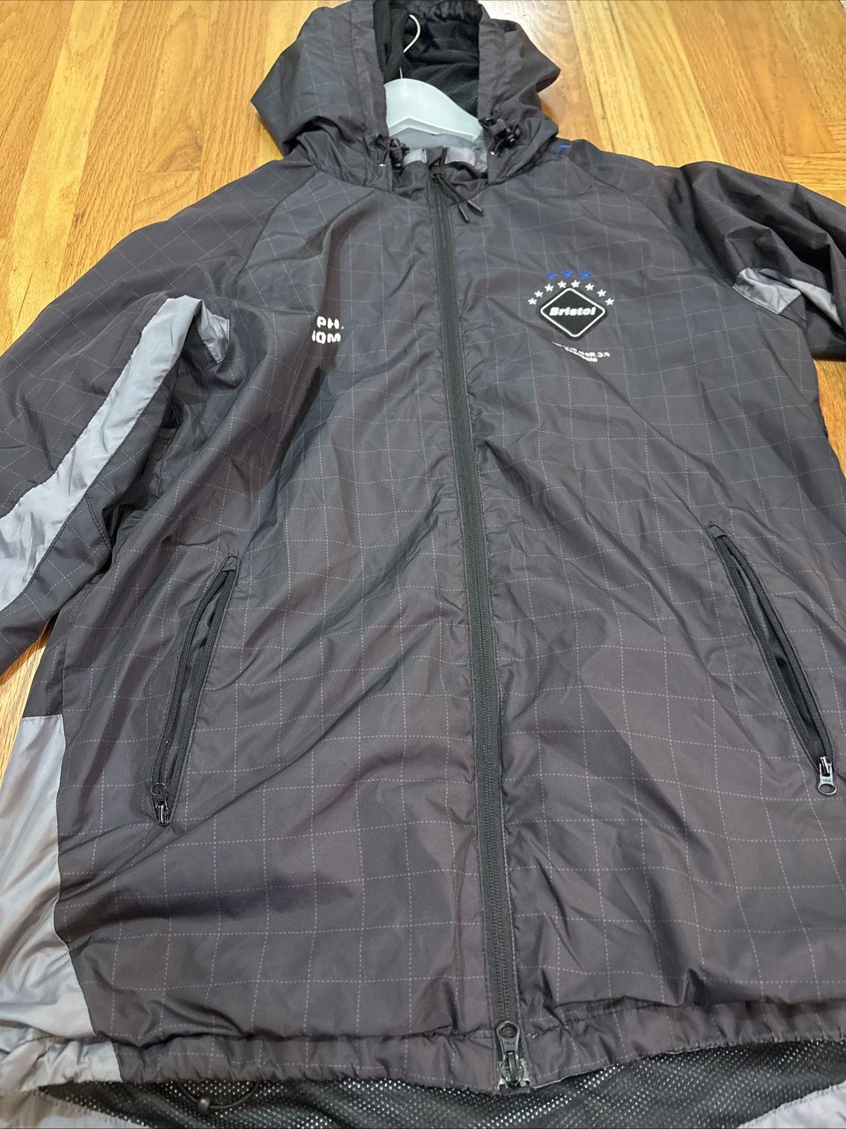 Japanese Brand Fc real Bristol x madness windbreaker jacket Size US L / EU 52-54 / 3 - 4 Thumbnail