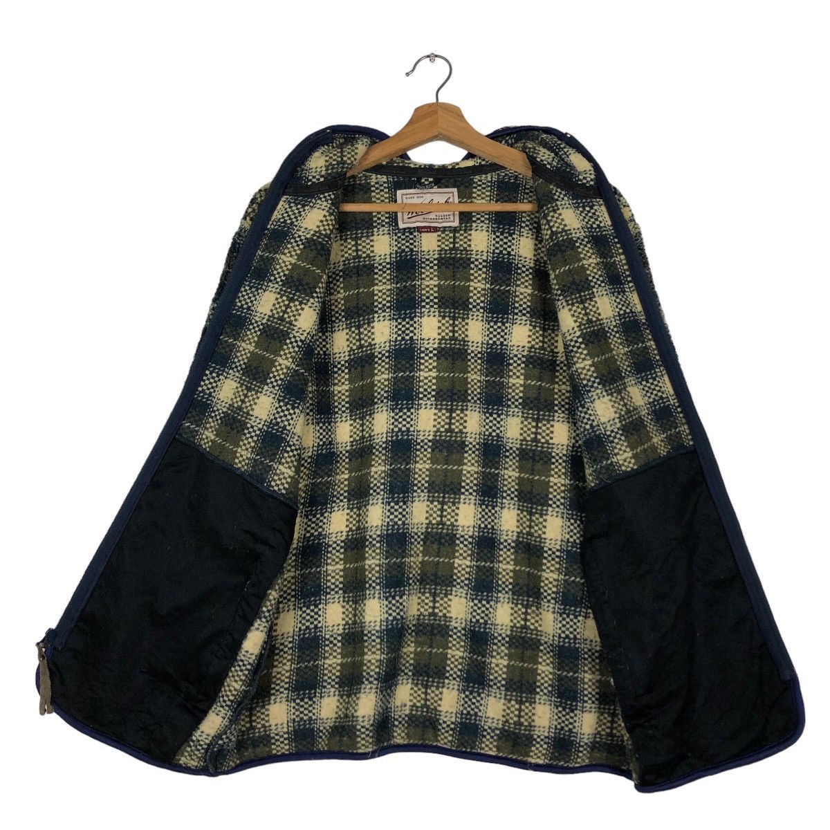 Woolrich Woolen Mills 🔥90’s Vintage Woolrich Jacket Tartan Design Hoodie Size L / US 10 / IT 46 - 11 Thumbnail