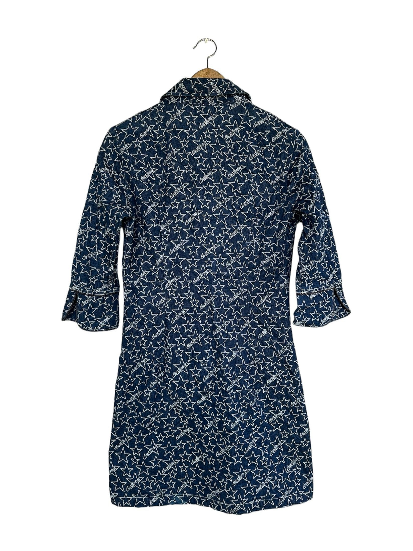 Hysteric Glamour Vintage Hysteric Glamour Full Print Long Denim Jacket Size M / US 6-8 / IT 42-44 - 2 Thumbnail