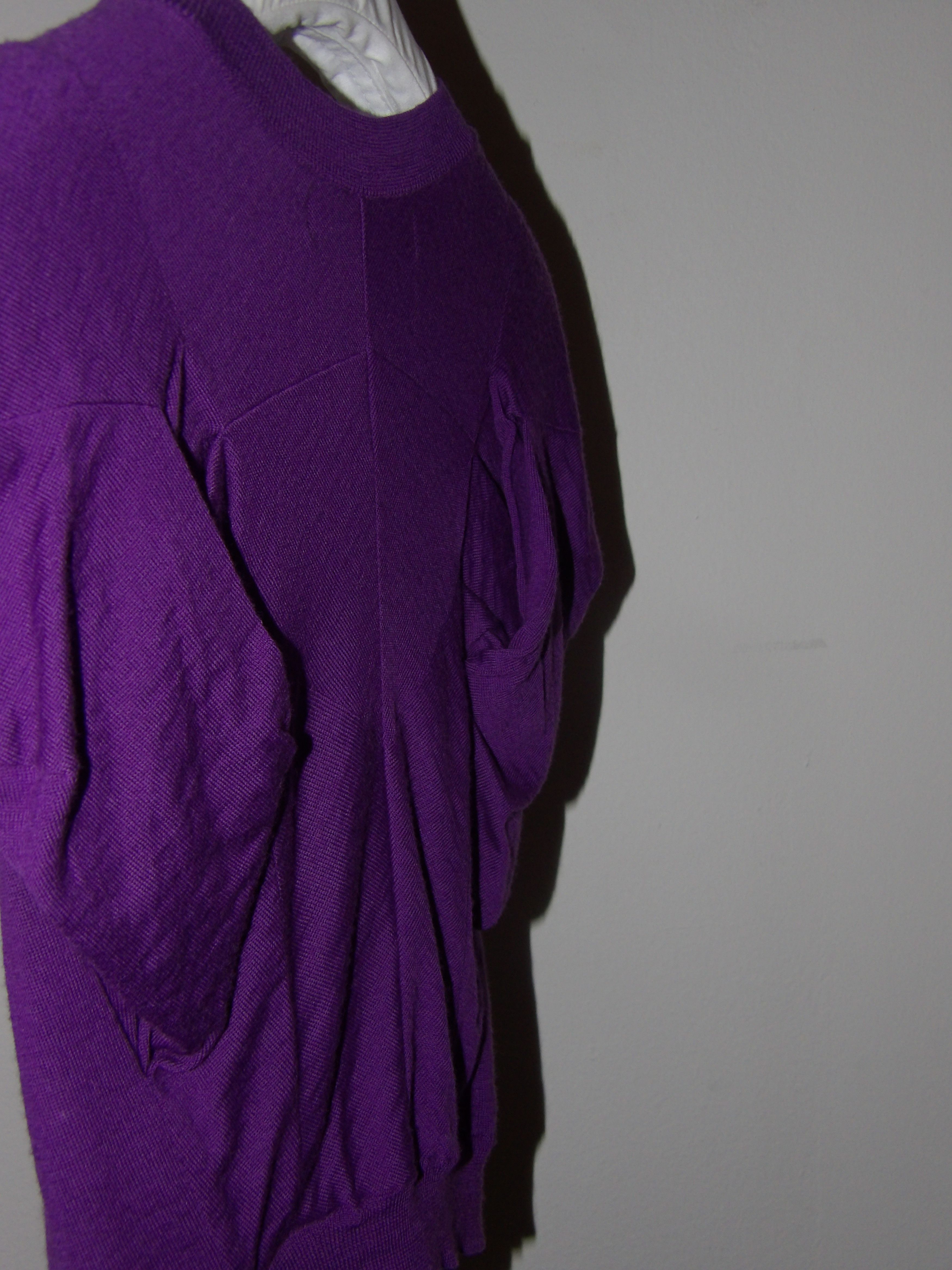 Comme des Garcons A/W 1995 Junya Watanabe Comme des Garcons Purple Knit Size S / US 4 / IT 40 - 4 Thumbnail
