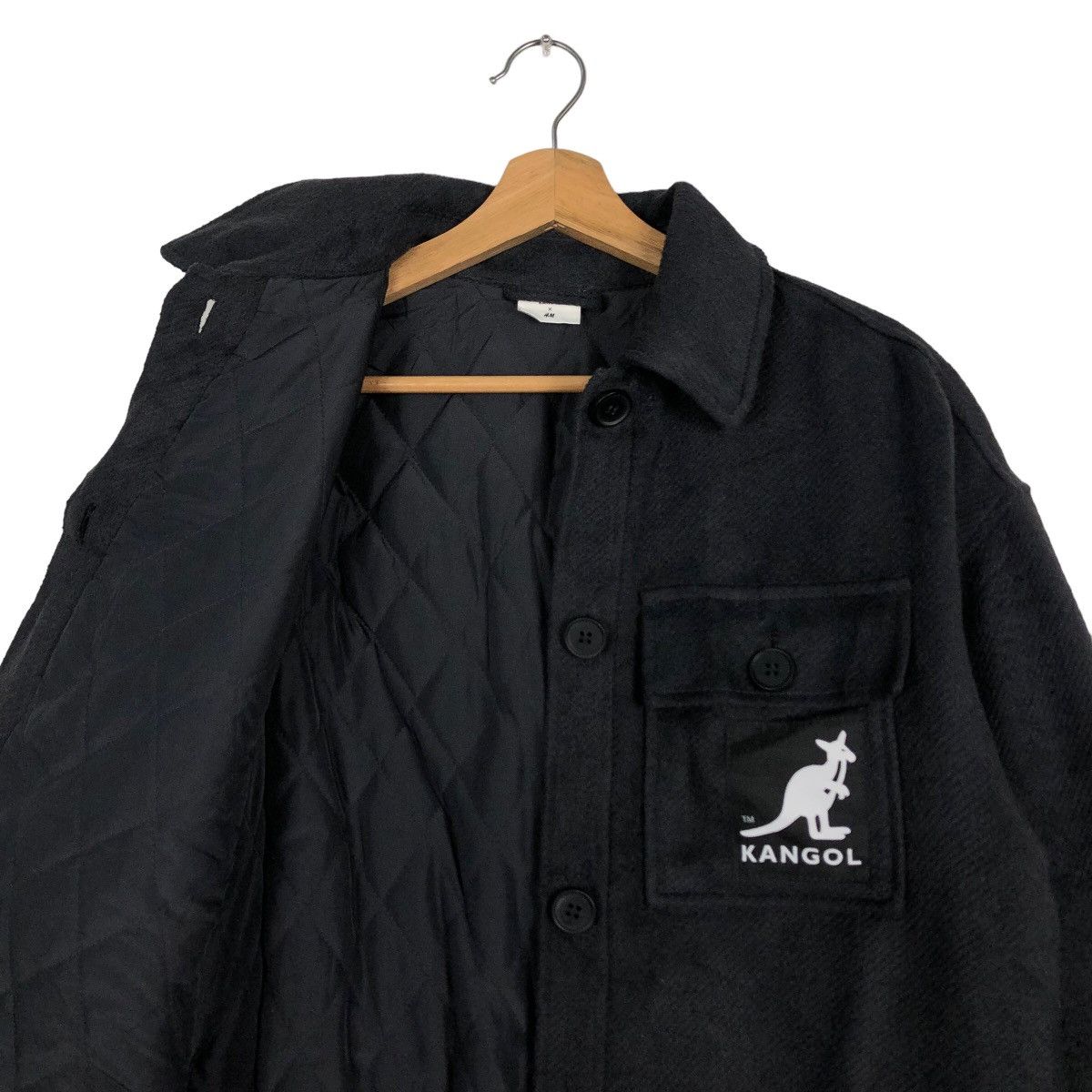 Japanese Brand 🔥Vintage Wool Chore Work Jacket Kangol X H&M USA Size US XS / EU 42 / 0 - 10 Thumbnail