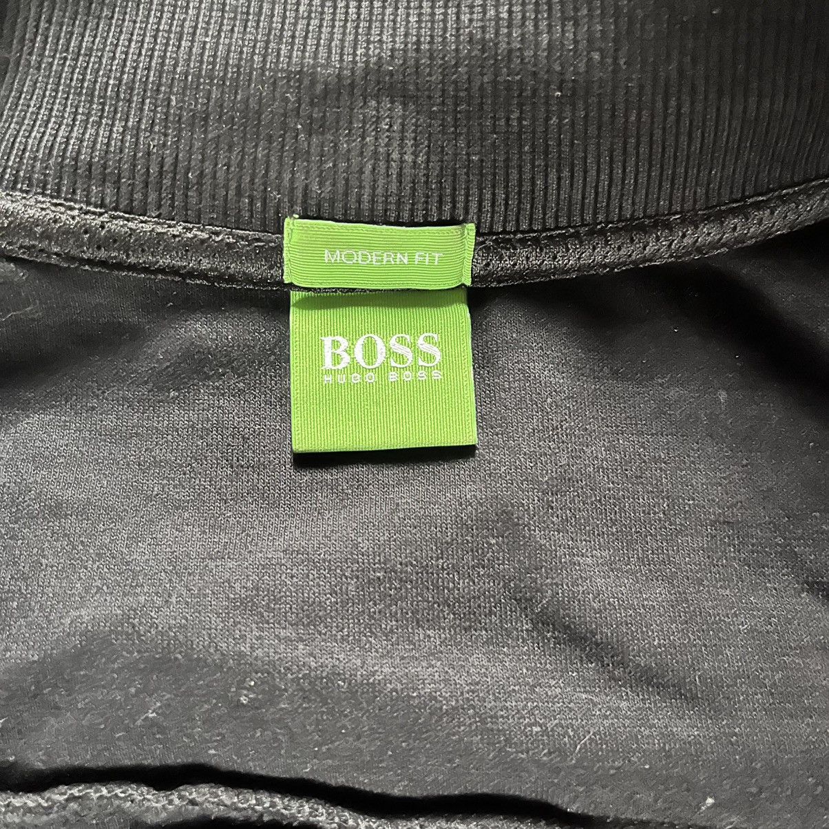 Hugo Boss Hugo Boss Men's Black Zip Up Light Jacket Size XL Size US XL / EU 56 / 4 - 8 Thumbnail