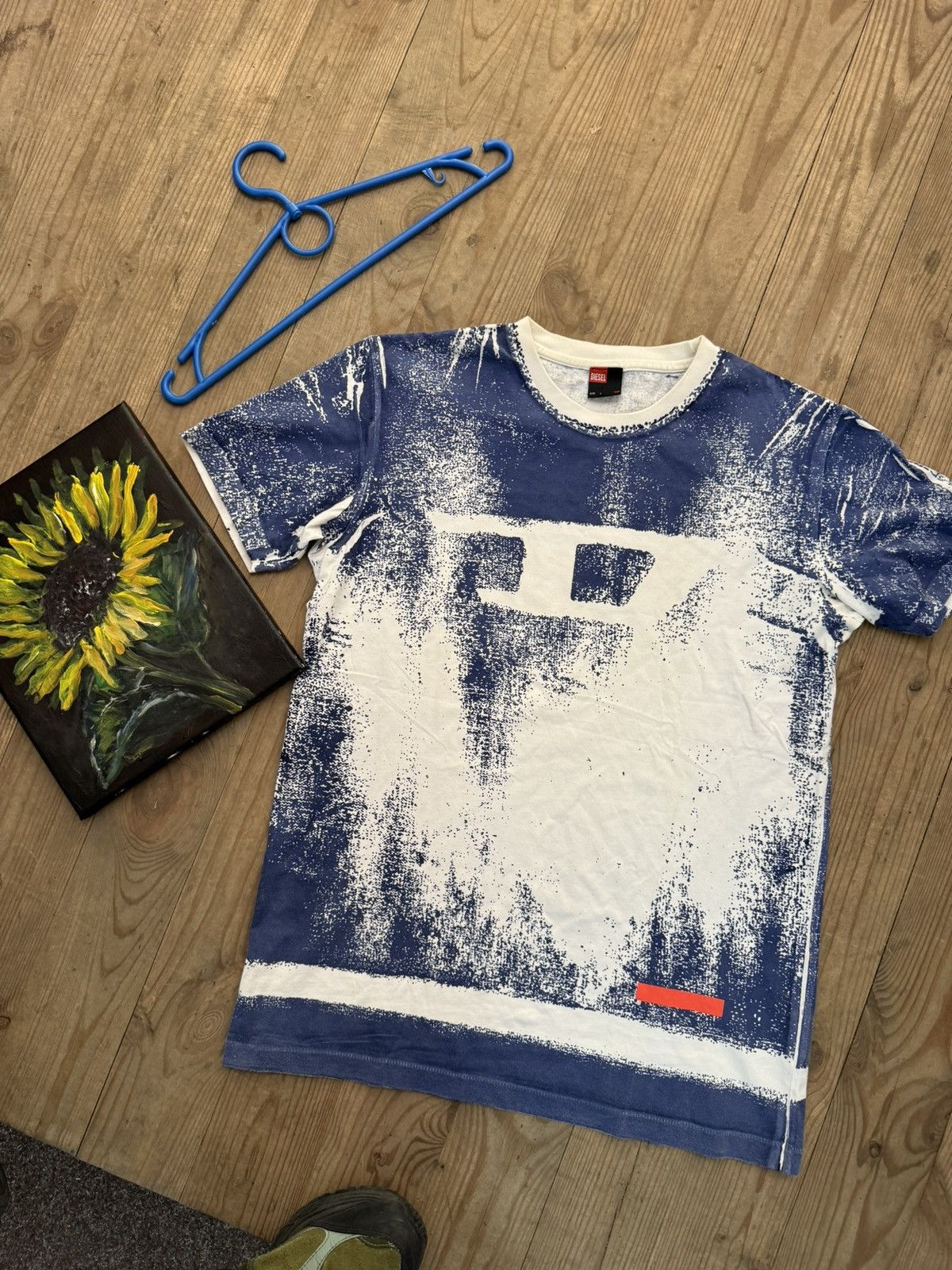 Diesel × Vintage Diesel vintage tie dye tee Size US L / EU 52-54 / 3 - 2 Thumbnail