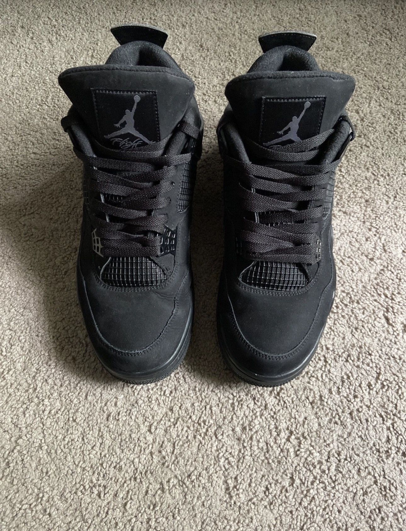 Jordan Brand Air Jordan 4 Retro Black Cat 2020 Size US 12 / EU 45 - 7 Thumbnail