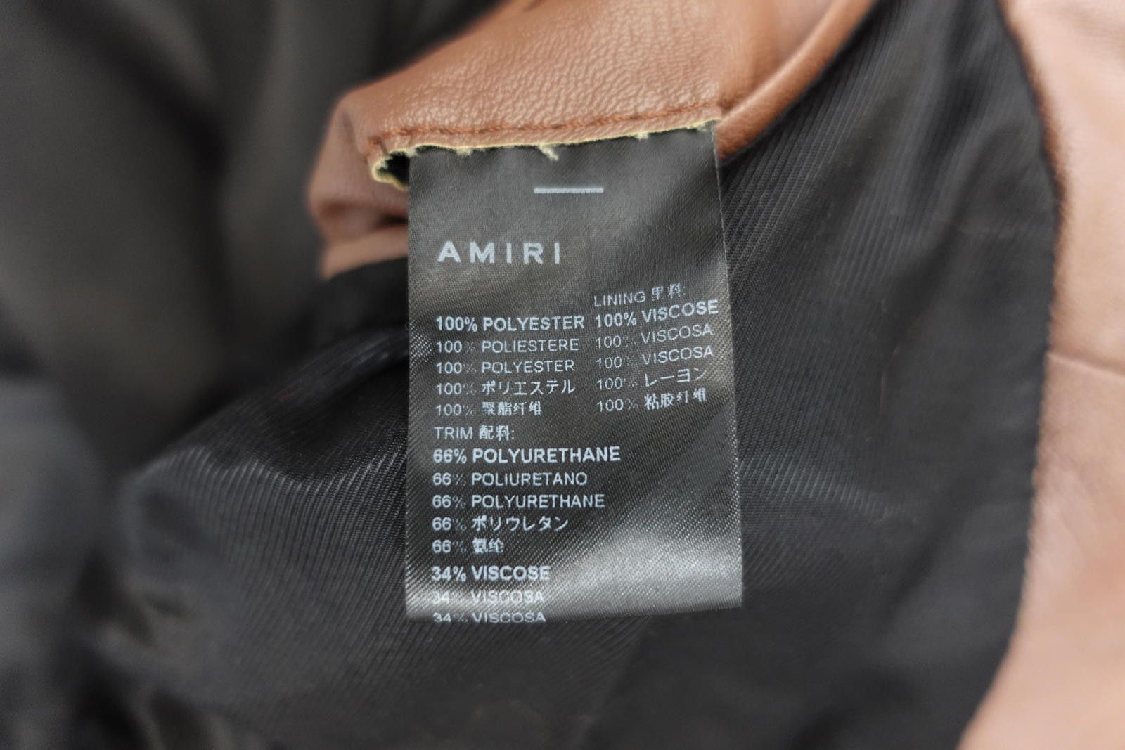 Amiri Amiri Cropped Faux Fur Zip Up Size US L / EU 52-54 / 3 - 7 Thumbnail