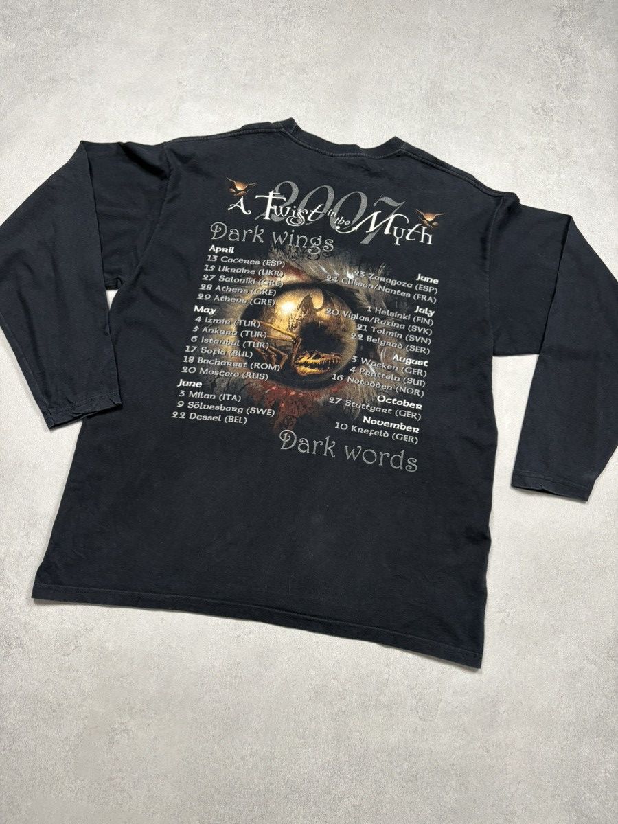 Band Tees Blind Guardian Twist In The Myth European Tour 2007 Vintage Size US XL / EU 56 / 4 - 2 Thumbnail