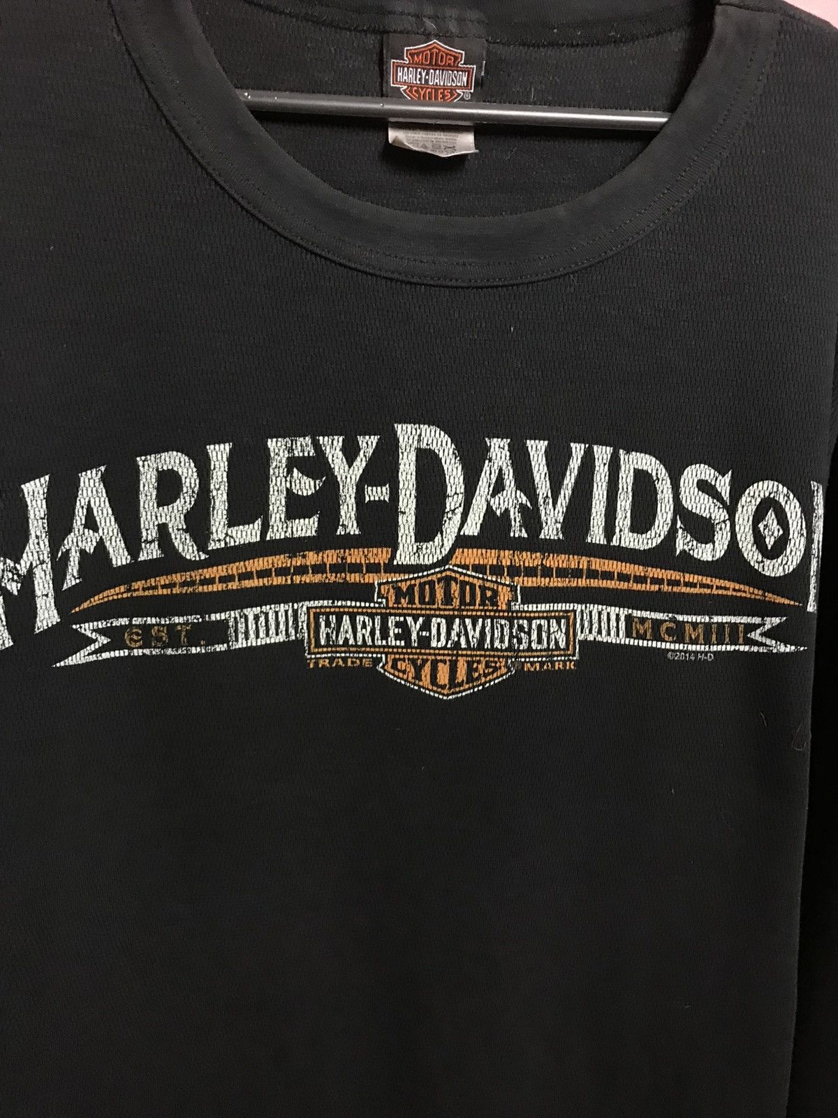 Band Tees × Harley Davidson × Vintage Vintage Harley Davidson streetwear tee Size US L / EU 52-54 / 3 - 3 Thumbnail