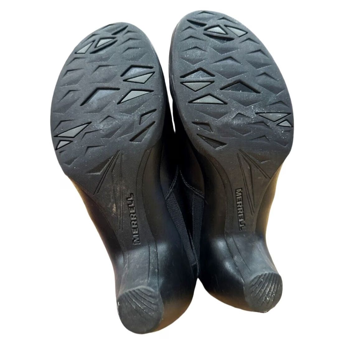 Merrell Merrell Evera Rush Women's Boots Heeled Ankle Booties Black Leather Harness 8 Size US 8 / IT 38 - 7 Thumbnail