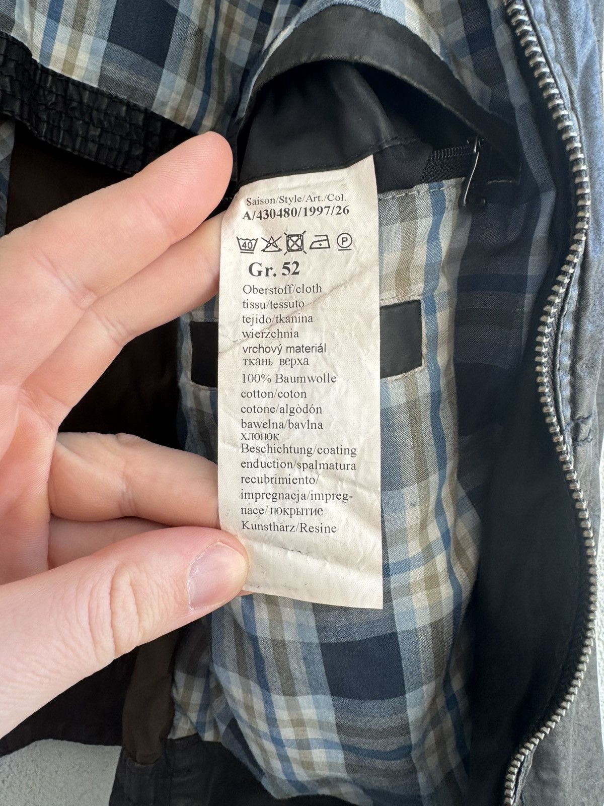camel active Camel Active Waxed Jacket Size US L / EU 52-54 / 3 - 6 Thumbnail