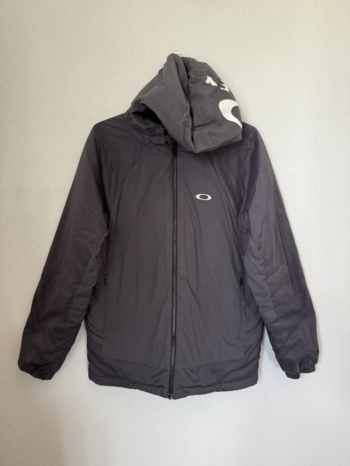 Oakley OAKLEY ZIPPER JACKET WITH HOODIE GRAY Size US M / EU 48-50 / 2 - 1 Thumbnail
