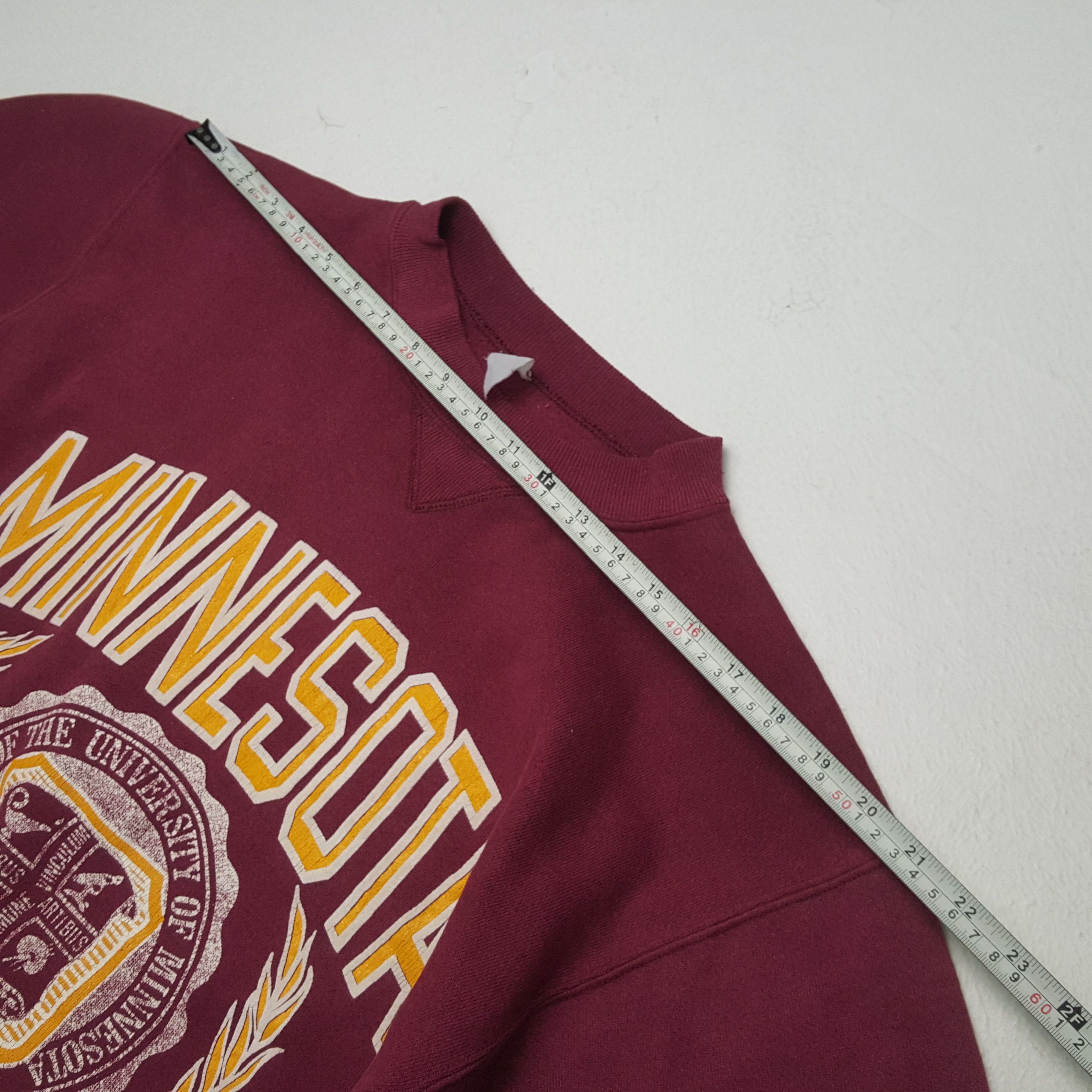 Vintage Vintage 90's UNIVERSITYS OF MINNESOTA Promotion Sweatshirts Size US M / EU 48-50 / 2 - 4 Thumbnail