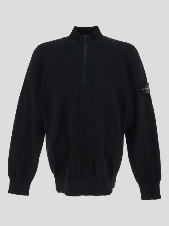 Stone Island STONE ISLAND Men Sweater 5100063 S00B2V0029 Black Size US XXL / EU 58 / 5 - 1 Thumbnail