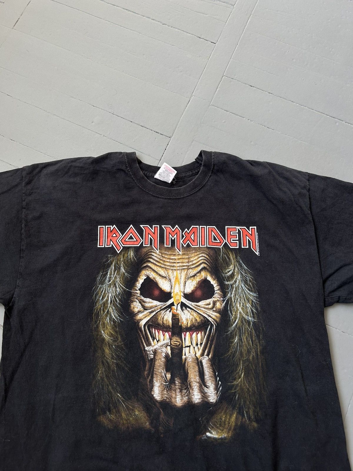 Iron Maiden Iron Maiden rock T-shirt Size US XL / EU 56 / 4 - 3 Thumbnail