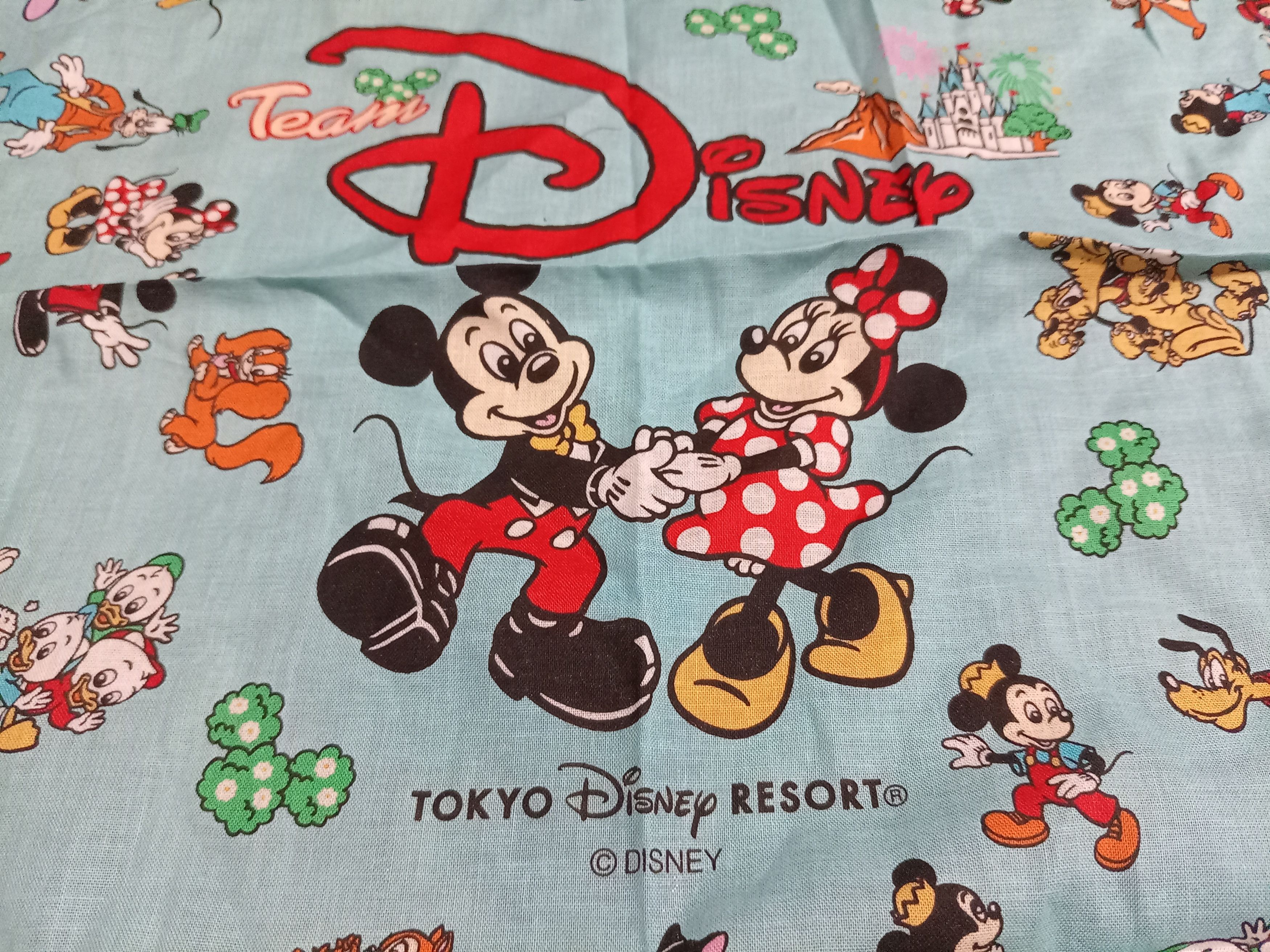 Disney × Vintage Mickey mouse handkerchief bandana Size ONE SIZE - 2 Thumbnail